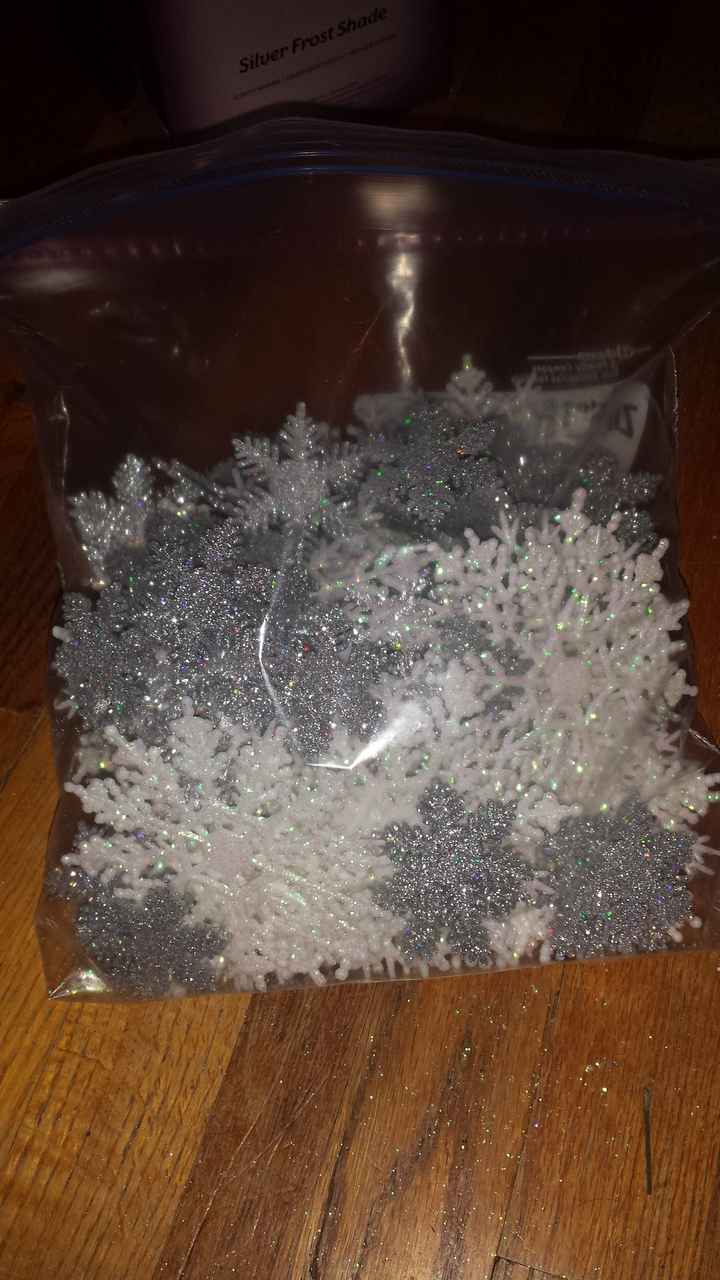 Winter wedding decorations for sale!
