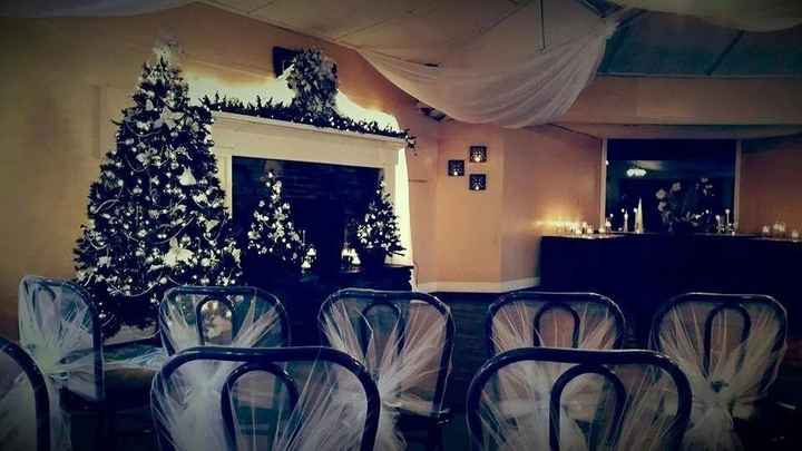 Winter wedding decorations for sale!