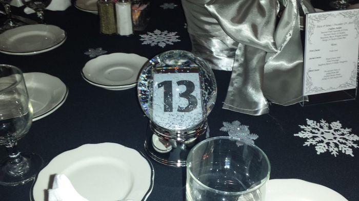 Winter wedding decorations for sale!
