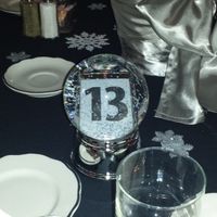 Winter wedding decorations for sale!