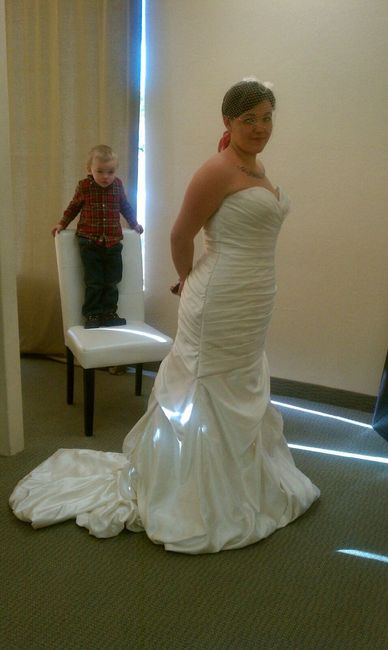 How much did you pay for your dress?