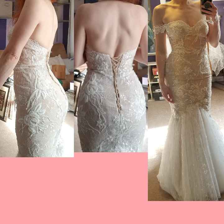 Lumpy waist in dress - 1