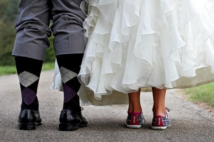 Sneakers Instead of High Heels
