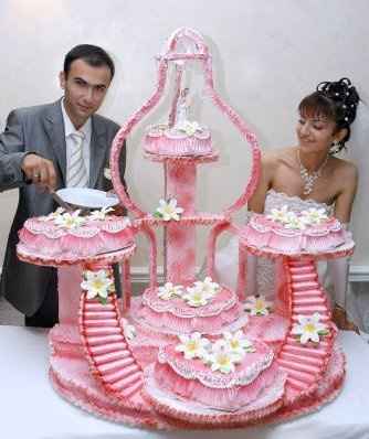 Weird, interesting and over-the-top Wedding Cakes