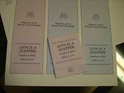 Another DIY done-- Matchbooks- **PICS**