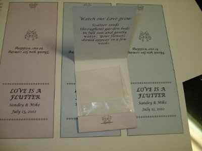 Another DIY done-- Matchbooks- **PICS**