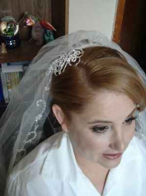 Make up & hair trial plus engagement photos.  Pictures!!