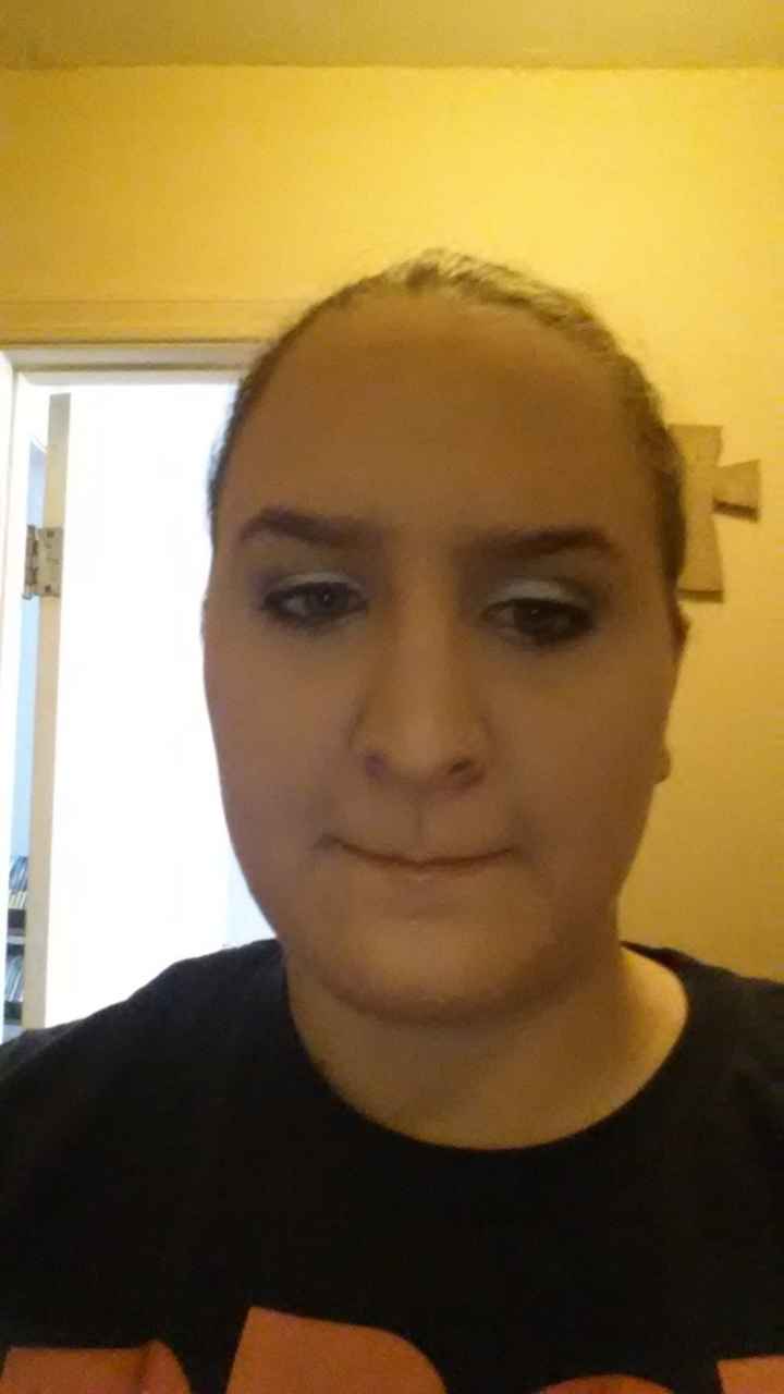 I'm back! (For now) makeup trial! Opinions?