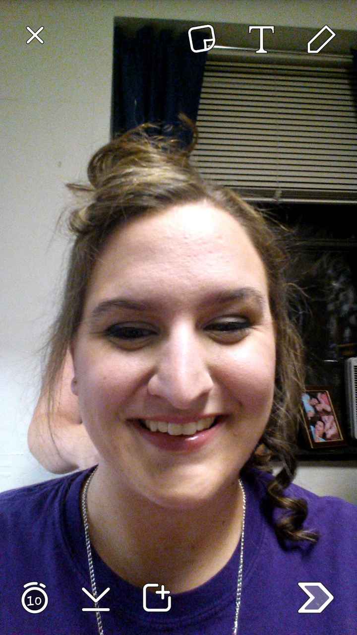 New makeup and hair trial this time!!