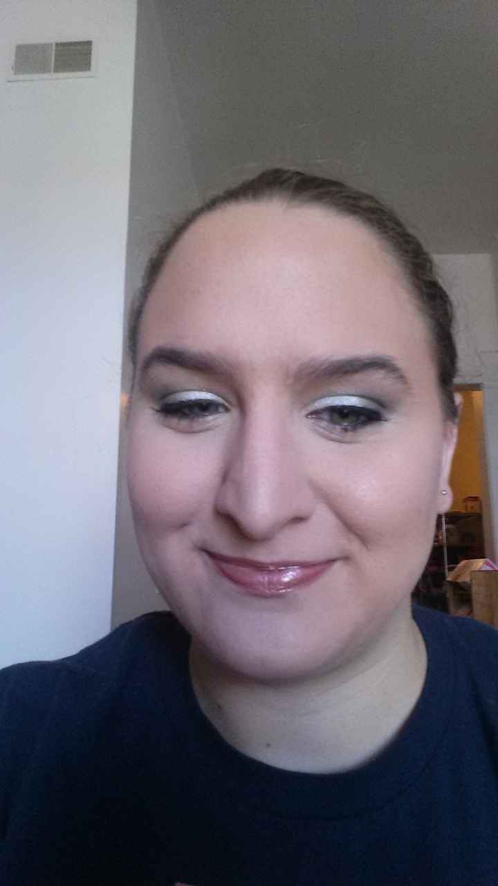 I'm back! (For now) makeup trial! Opinions?