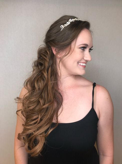Where did you get your hair extensions for the wedding? - 1