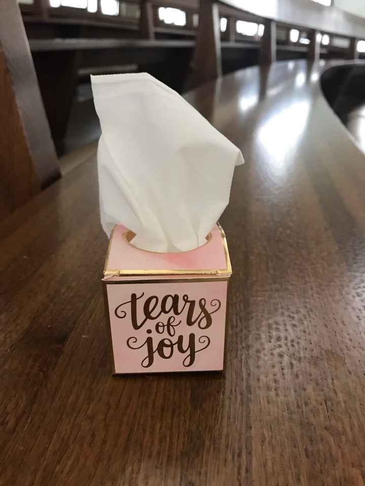 Happy tear tissues. - 1