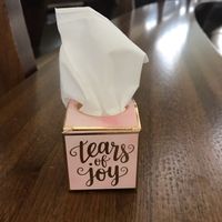 Happy tear tissues. - 1
