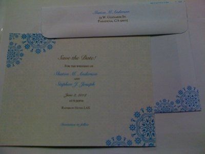 My Vista Print Invites, STD, ThanksYou's & Bridal Shower Invite.... comments
