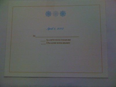 My Vista Print Invites, STD, ThanksYou's & Bridal Shower Invite.... comments