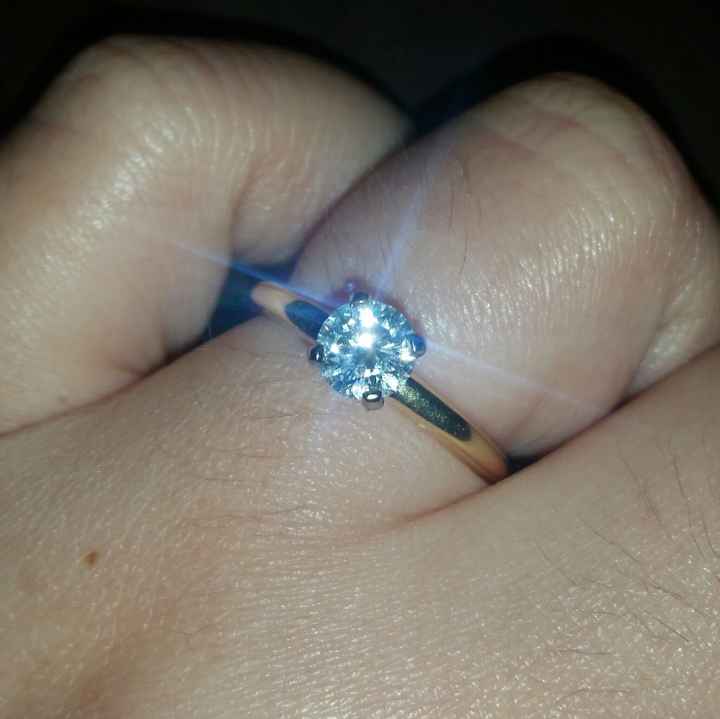 Let's see your engagement rings