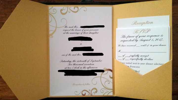 Show me your invites!! :)