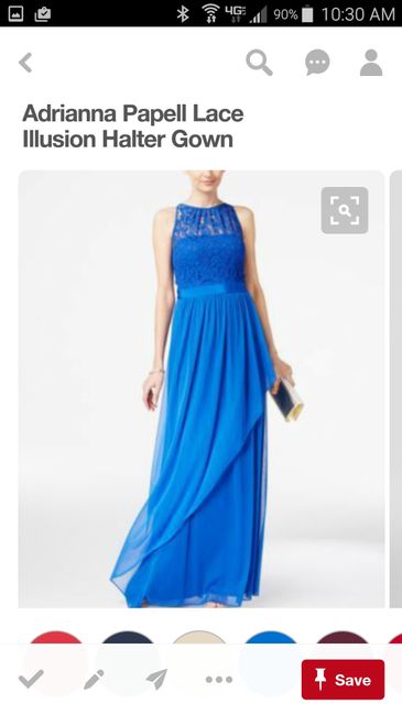 Bridesmaids dresses