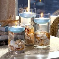 Beach themed centerpieces...?