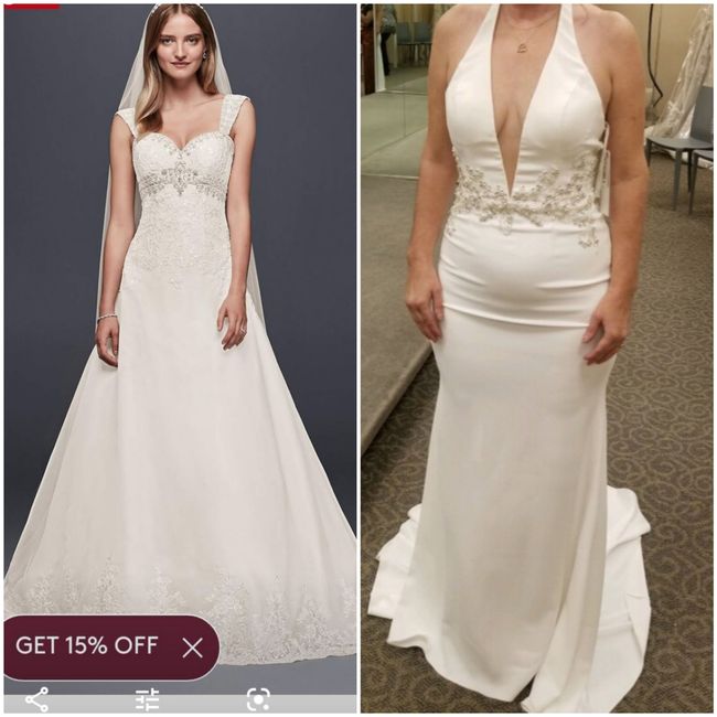 Changing out of wedding dress? - 1