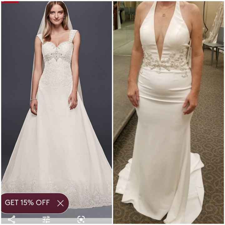 Changing out of wedding dress? 1