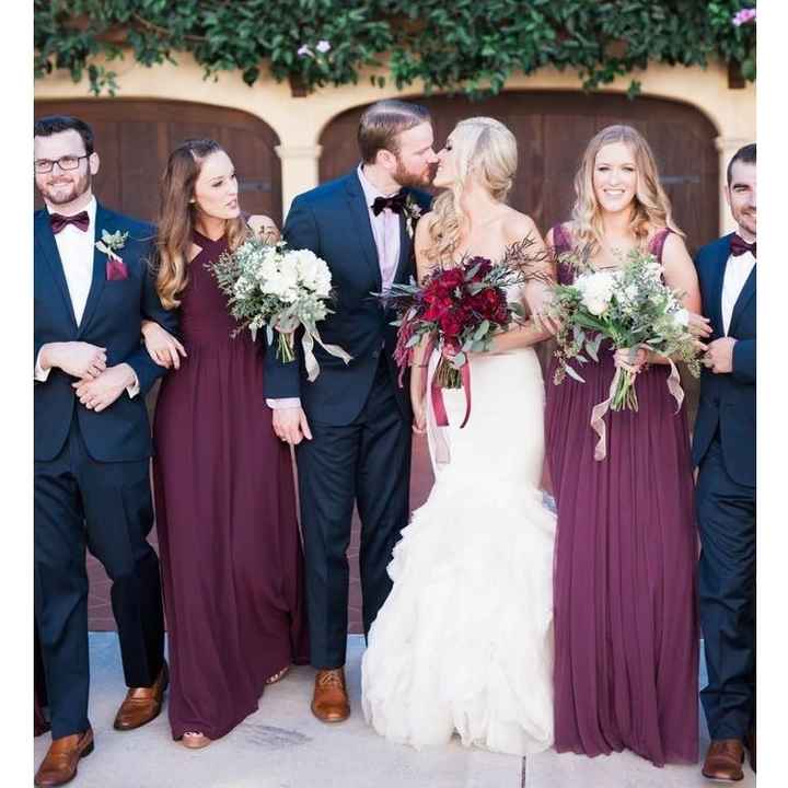 March wedding colors
