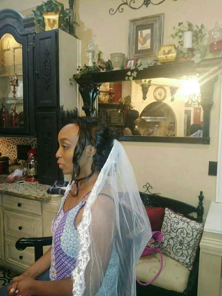 Hair and makeup trial results - 2