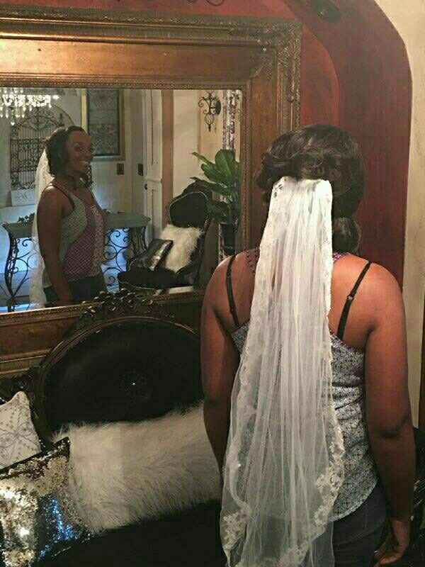 Hair and makeup trial results - 2