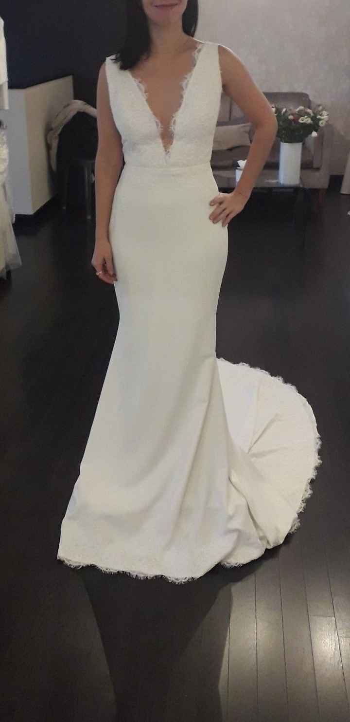 Me, in a dress I tried on in London, Kathryn by Anna Georgina. I felt great in it, but it didn't "wo