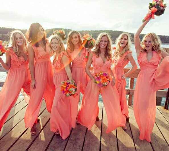Bridesmaids in suits?