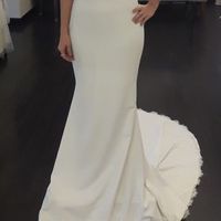 Me, in a dress I tried on in London, Kathryn by Anna Georgina. I felt great in it, but it didn't "wo