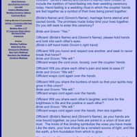 Anyone else doing a handfasting ceremony?