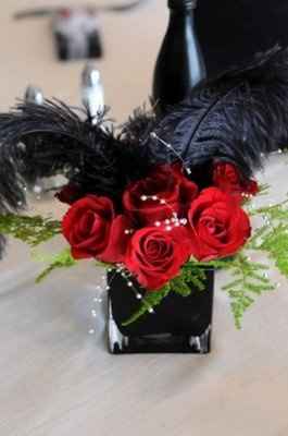 feather Centerpieces