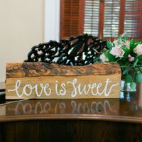 Rustic Romantic Wedding Decor - 1