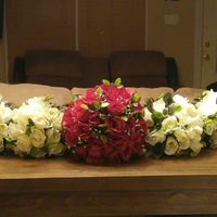 Diy red silk rose bouquet