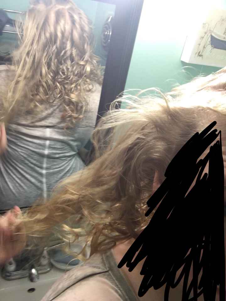 Second hair trial disaster.. - 2