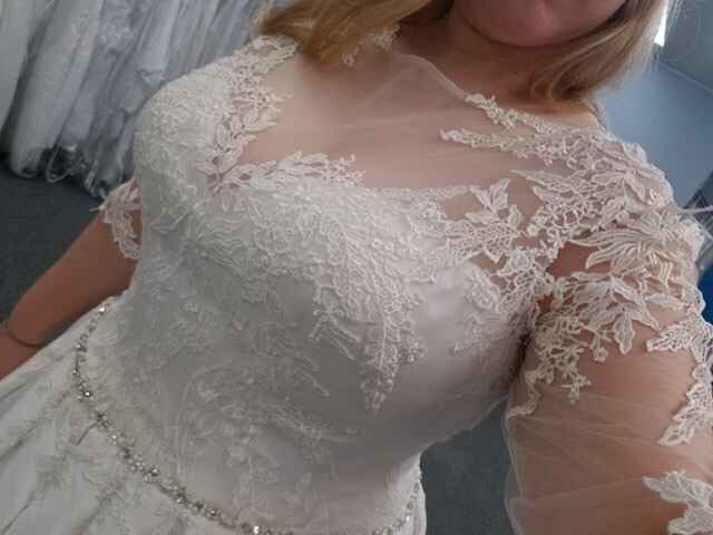 Lace Sleeves added.. - 1