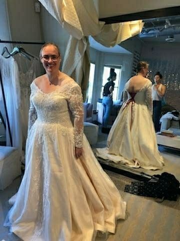 i picked up my wedding dress and love it! - 3
