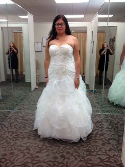 davids bridal girlss!