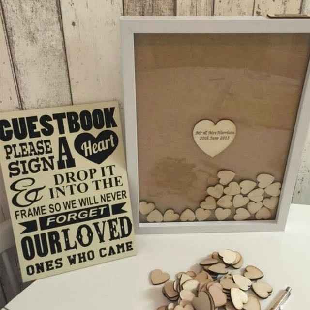 What are you doing for a guest book?