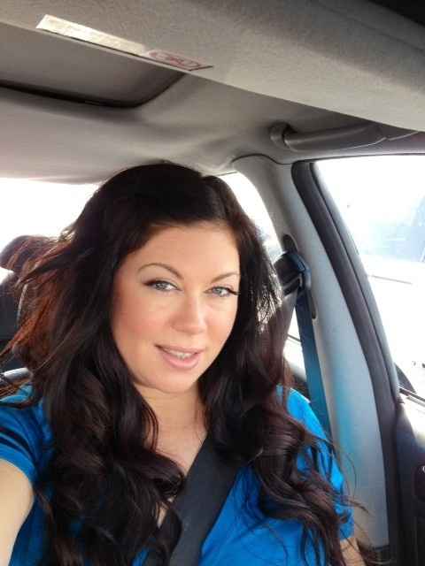 Saturday's hair and makeup trial (pic)