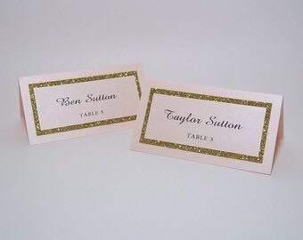 Escort cards