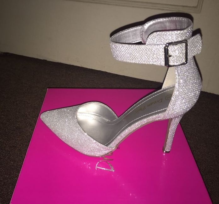 I bought my shoes today!