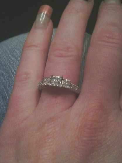 My sapphire engagement ring... show me yours?