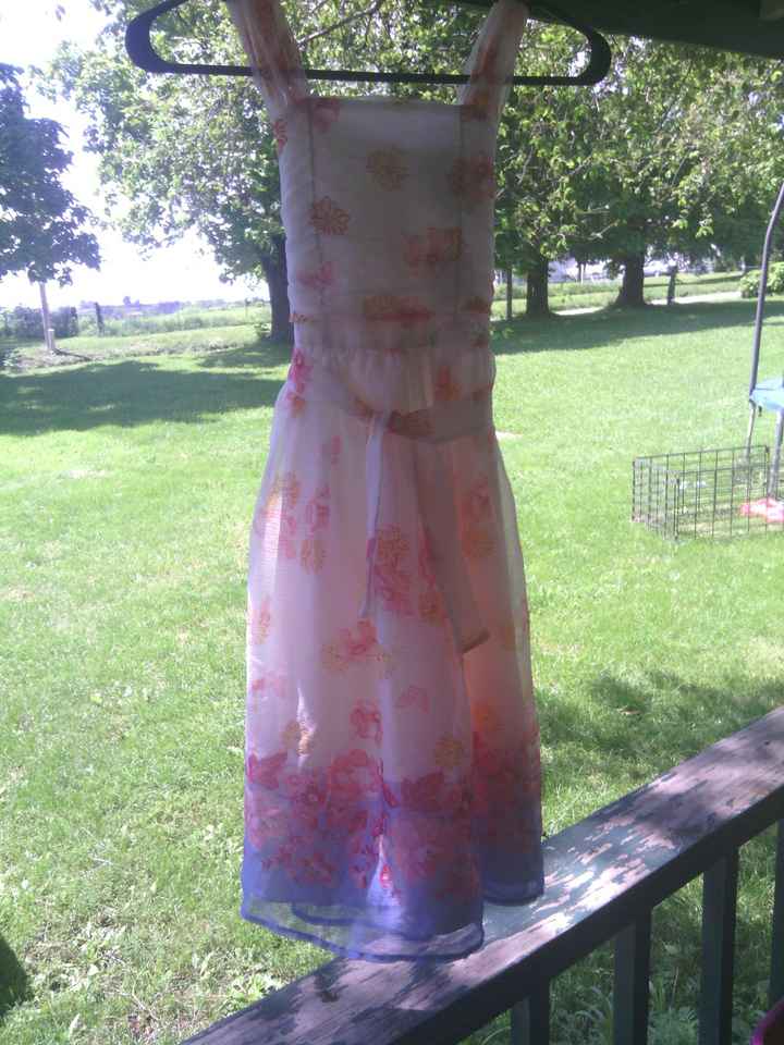 "Flower girl" dress  *pic*