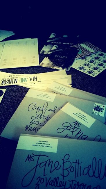 Anyone do their own calligraphy?