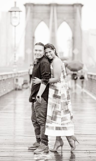 Did you do an engagement photo session?
