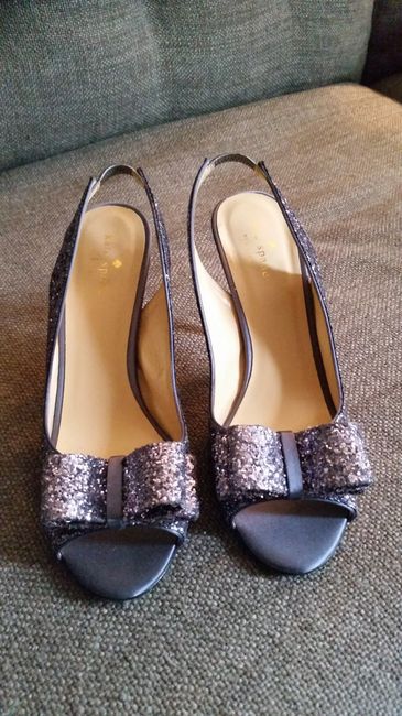 Wedding shoes: A hint of sparkle or big bling?