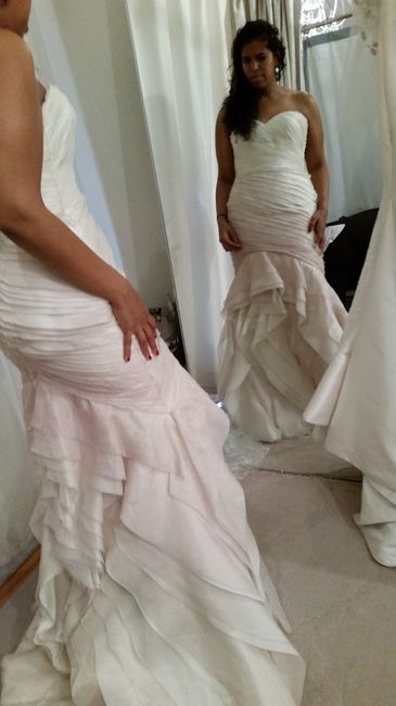 Pink wedding dress.. What color for maid of honor?