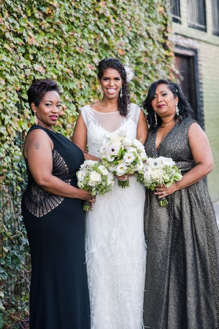 Renting bridesmaid dresses